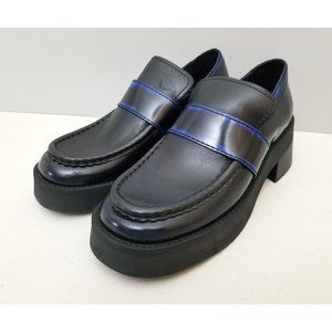 E8 By Miista Lib Loafer in Black w/ Blue Size 37